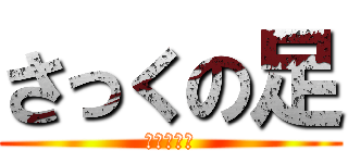 さっくの足 (クサクサ編)