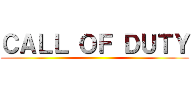 ＣＡＬＬ ＯＦ ＤＵＴＹ ()