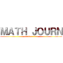 ＭＡＴＨ ＪＯＵＲＮ (attack on titan)