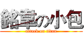 銘韋の小包 (attack on titan)