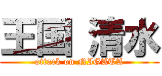 王国 清水 (attack on NIGATA)