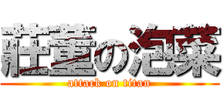 莊董の泡菜 (attack on titan)