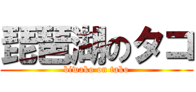 琵琶湖のタコ (biwako on tako)