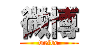 微博 (weibo)