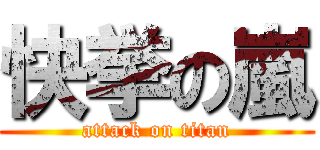 快挙の嵐 (attack on titan)