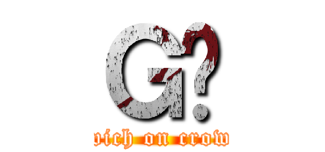 Ｇ̖ (wich on crow)