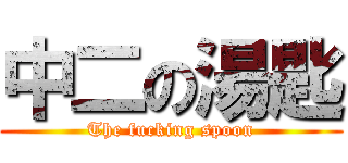 中二の湯匙 (The fucking spoon)