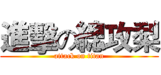 進擊の總攻梨 (attack on titan)
