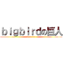 ｂｉｇｂｉｒｄの巨人 (leein lee)