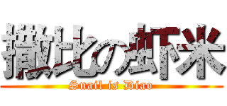 撒比の虾米 (Snail is Diao)