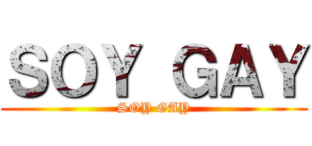 ＳＯＹ ＧＡＹ (SOY GAY)