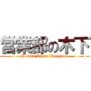 営業部の木下 (Honma Kaitai Kougyou)