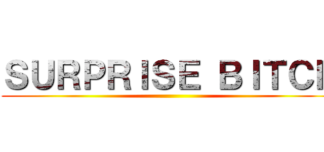 ＳＵＲＰＲＩＳＥ ＢＩＴＣＨ ()