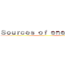 Ｓｏｕｒｃｅｓ ｏｆ ｅｎｅｒｇｙ    ()