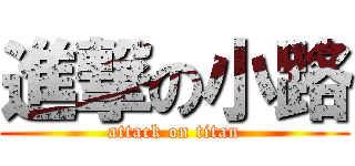 進撃の小路 (attack on titan)
