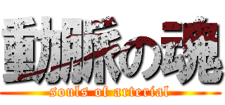 動脈の魂 (souls of arterial)