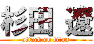 杉田 遼 (attack on titan)