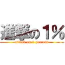 進撃の１％ (attack on 1 percent)