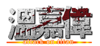 溫嘉偉 (attack on titan)
