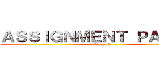 ＡＳＳＩＧＮＭＥＮＴ ＰＡＤ２４０ (Group No. 6)