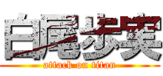 白尾歩実 (attack on titan)