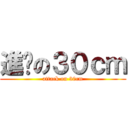 進擊の３０ｃｍ (attack on 30cm)