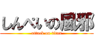 しんぺいの風邪 (attack on titan)