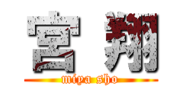 宮 翔 (miya sho)