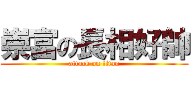 崇富の長相好帥 (attack on titan)
