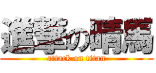 進撃の晴馬 (attack on titan)