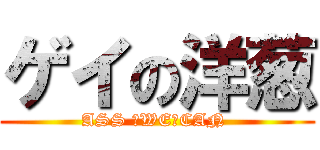 ゲイの洋葱 (ASS ♂WE♂CAN )