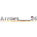 Ａｒｒｏｗｓ＿＿＿２４ (attack on titan)