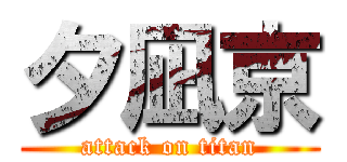 夕凪京 (attack on titan)