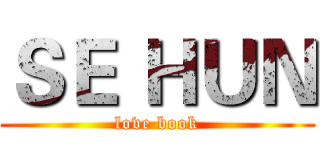ＳＥ ＨＵＮ (love book)
