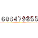 ６０６４７９８５５ ()