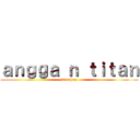 ａｎｇｇａ ｎ ｔｉｔａｎ (23 tahun)