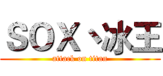 ＳＯＸ丶冰王 (attack on titan)