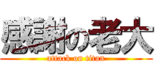 感謝の老大 (attack on titan)