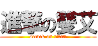 進撃の雙艾 (attack on titan)