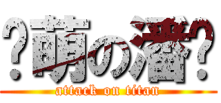 卖萌の潘达 (attack on titan)