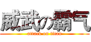 威武の霸气 (attack on titan)