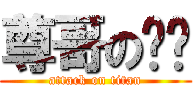尊哥の须须 (attack on titan)