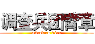 调查兵团臂章 (attack on titan)