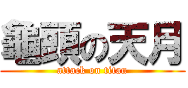 龜頭の天月 (attack on titan)