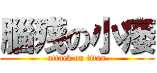 腦殘の小痿 (attack on titan)