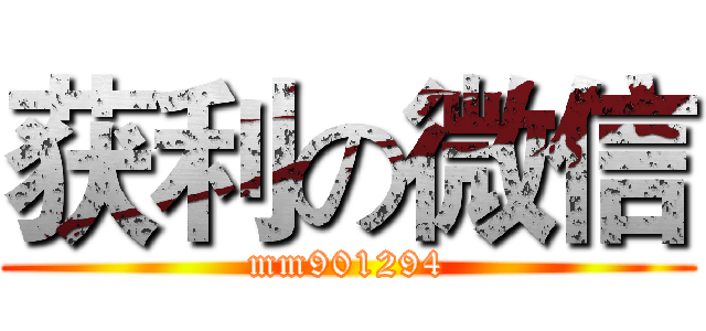 获利の微信 (mm901294)