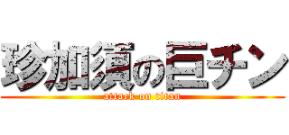 珍加須の巨チン (attack on titan)