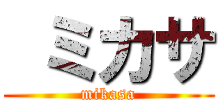  ミカサ (mikasa)