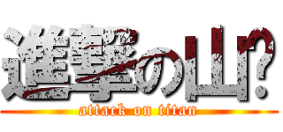 進撃の山貓 (attack on titan)