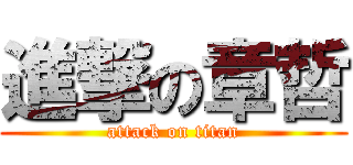 進撃の章哲 (attack on titan)